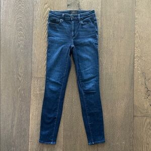 PAIGE Dark Blue Skinny Jeans